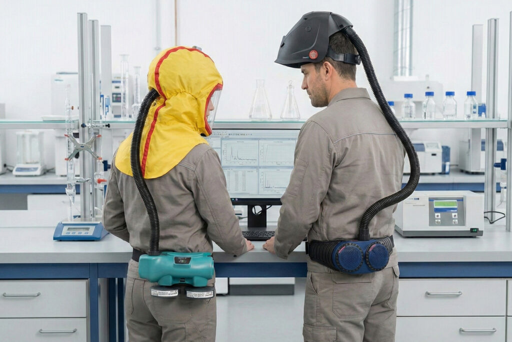 Gebläseatemschutz Ratgeber EN 12942 / EN12941 ADESATOS CleanAir