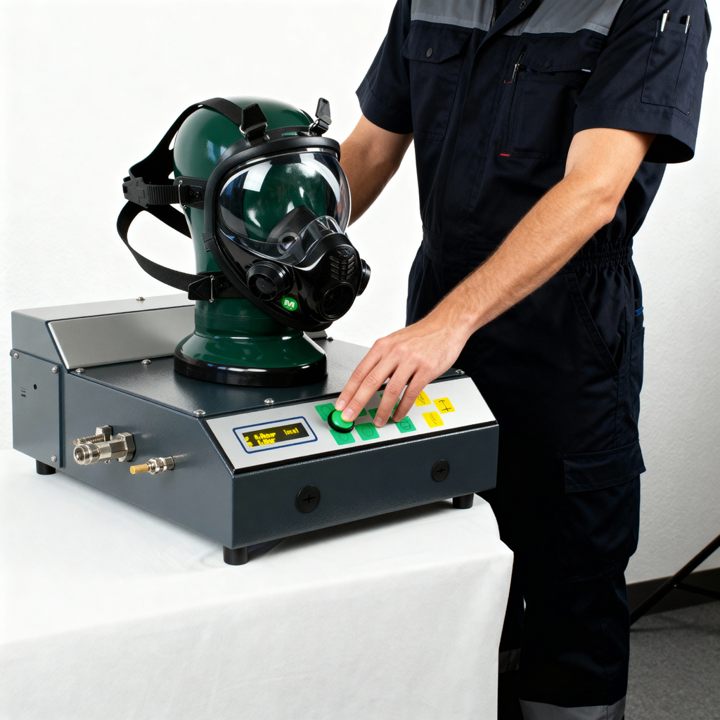 Wartung & Prüfung von Atemschutzmasken, Gebläse- und Druckluftsystemen