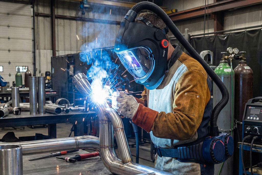 Gebläseatemschutz Ratgeber Schweißrauch mit CleanAir